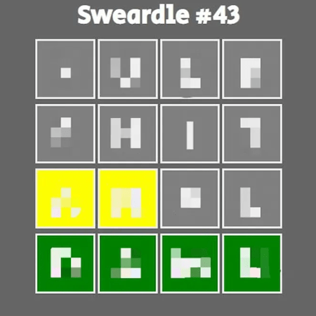 Sweardle game